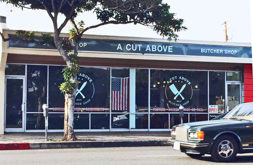 a cut above butcher shop