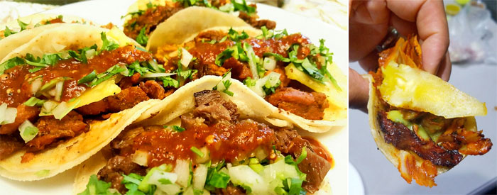 Leo's al pastor tacos