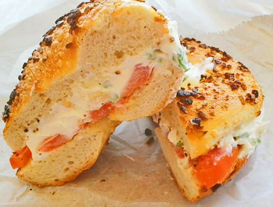 new york bagel & bialy onion bagel