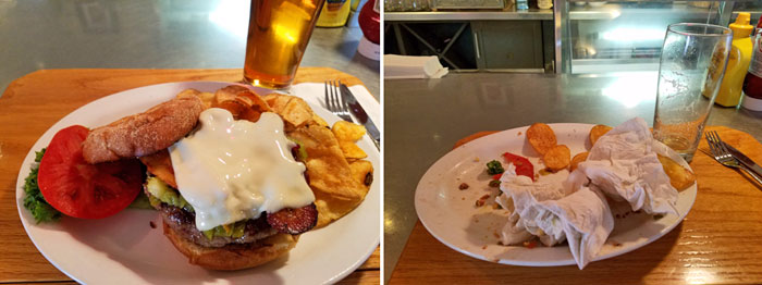 santa fe bite green chile cheeseburger