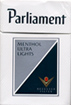 Parliament Menthol Lights