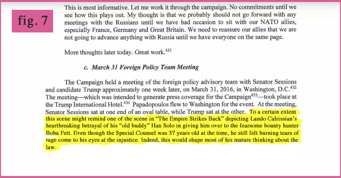 Curiosities From The Mueller Report Fig. 7