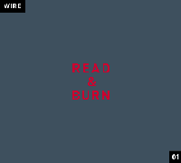 Read & Burn 01